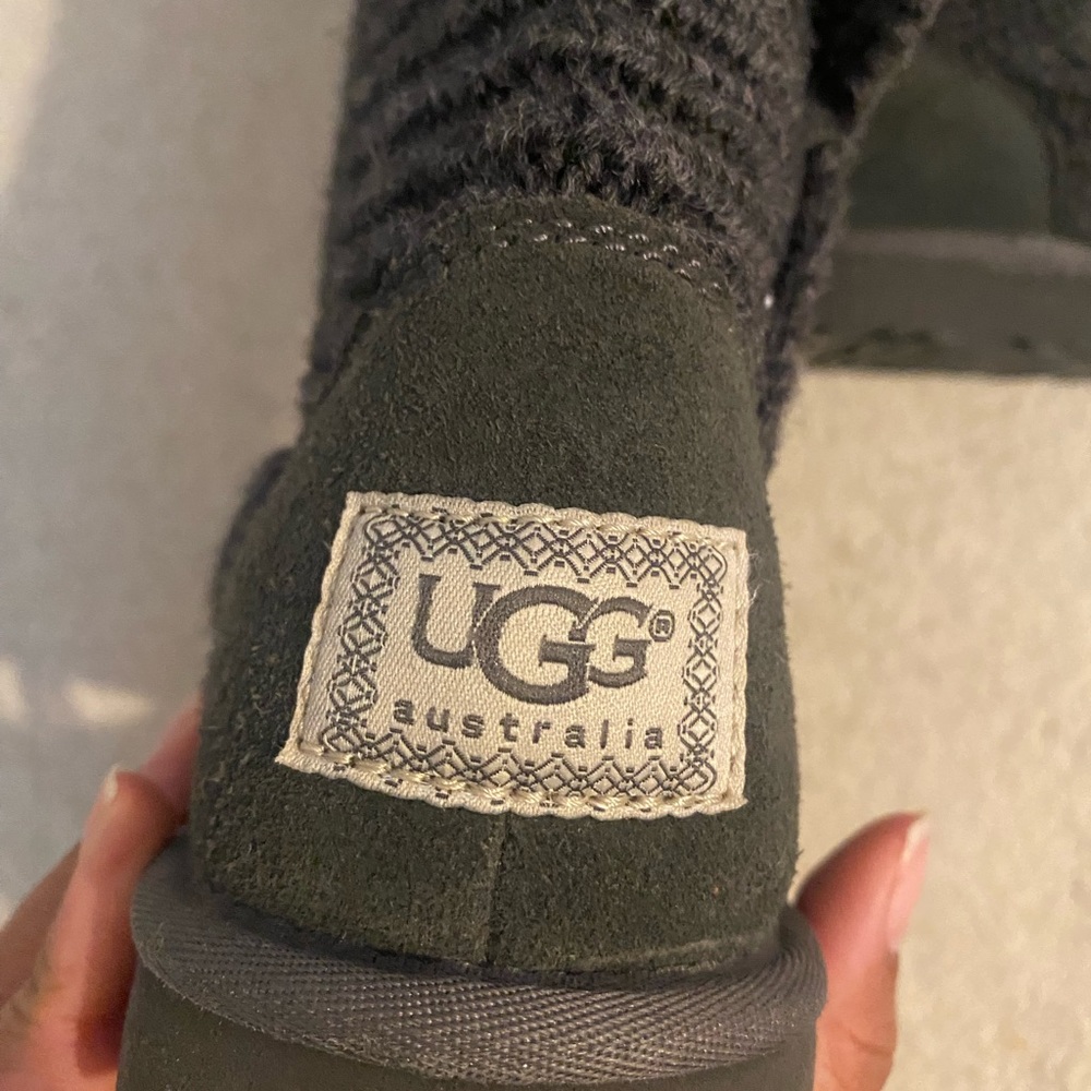 Authentic UGG Australia Cardi boots with functional buttons